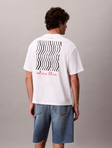 Back Graphic Regular Tee, Bright White, hi-res