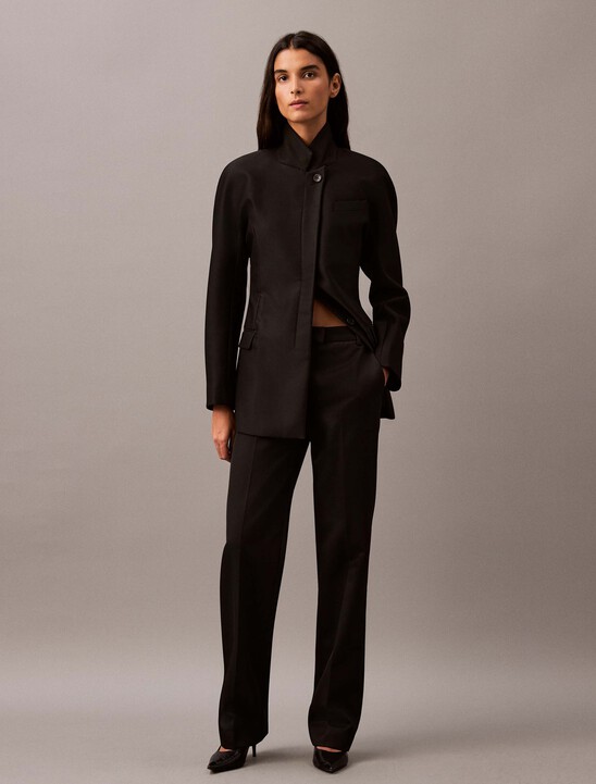 Cavalry Twill Low Rise Tailored Trousers