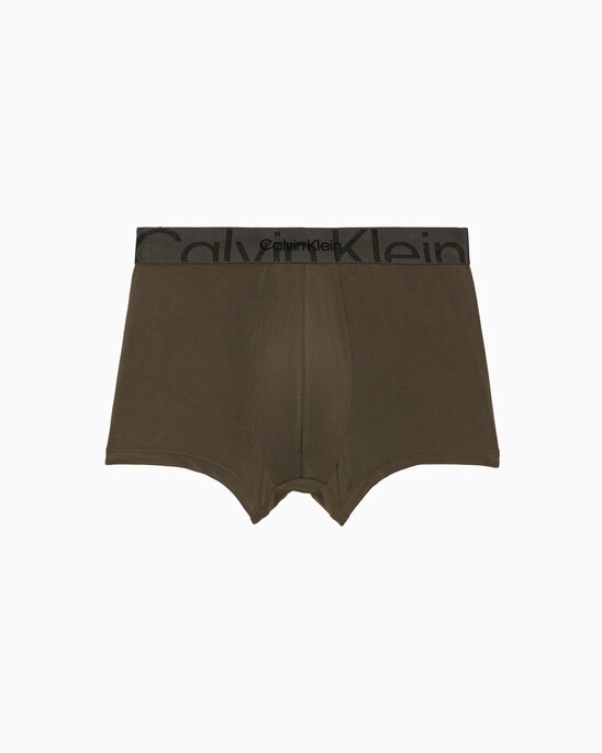 Embossed Icon Microfiber Low Rise Trunks