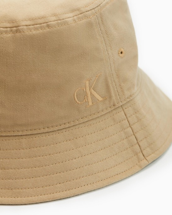 Cotton Twill Monogram Bucket Hat