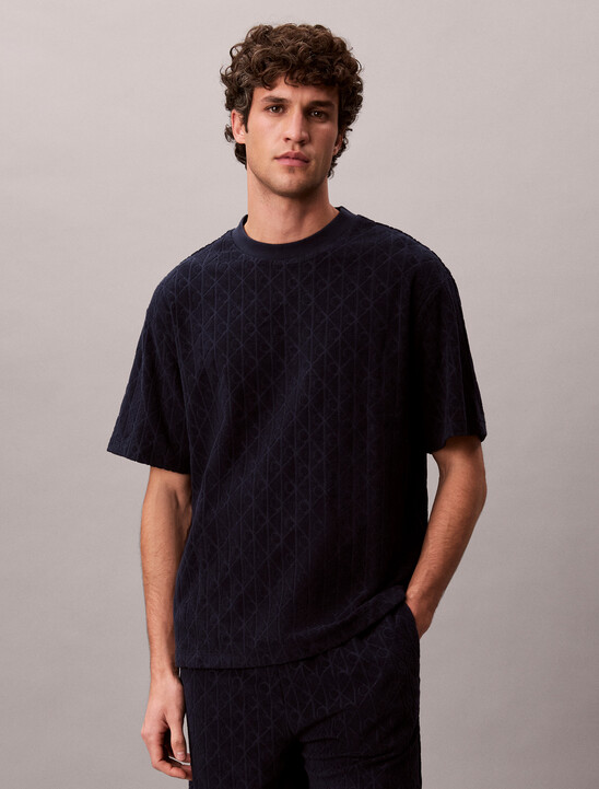 Emblem Logo Towelling T-shirt