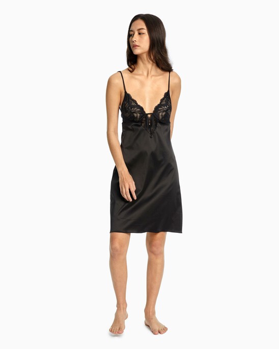 CK BLACK BRIDAL CHEMISE
