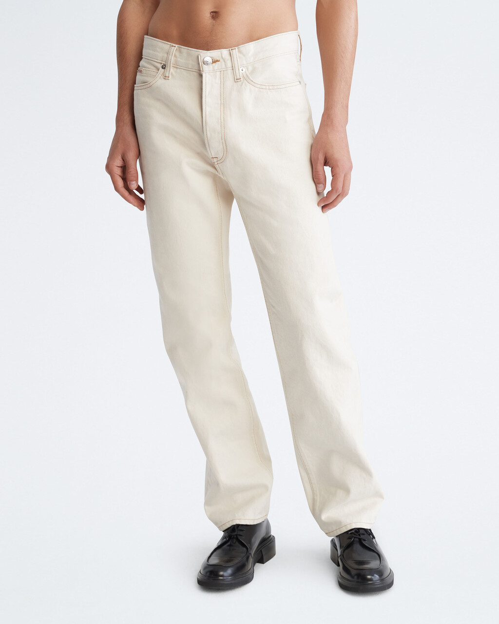 NATURALS RELAXED STRAIGHT JEANS, NATURAL RAW RINSE, hi-res
