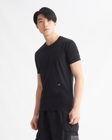 PREMIUM CAPSULE  DOUBLE MERCERIZED COTTON TEE, Ck Black, hi-res