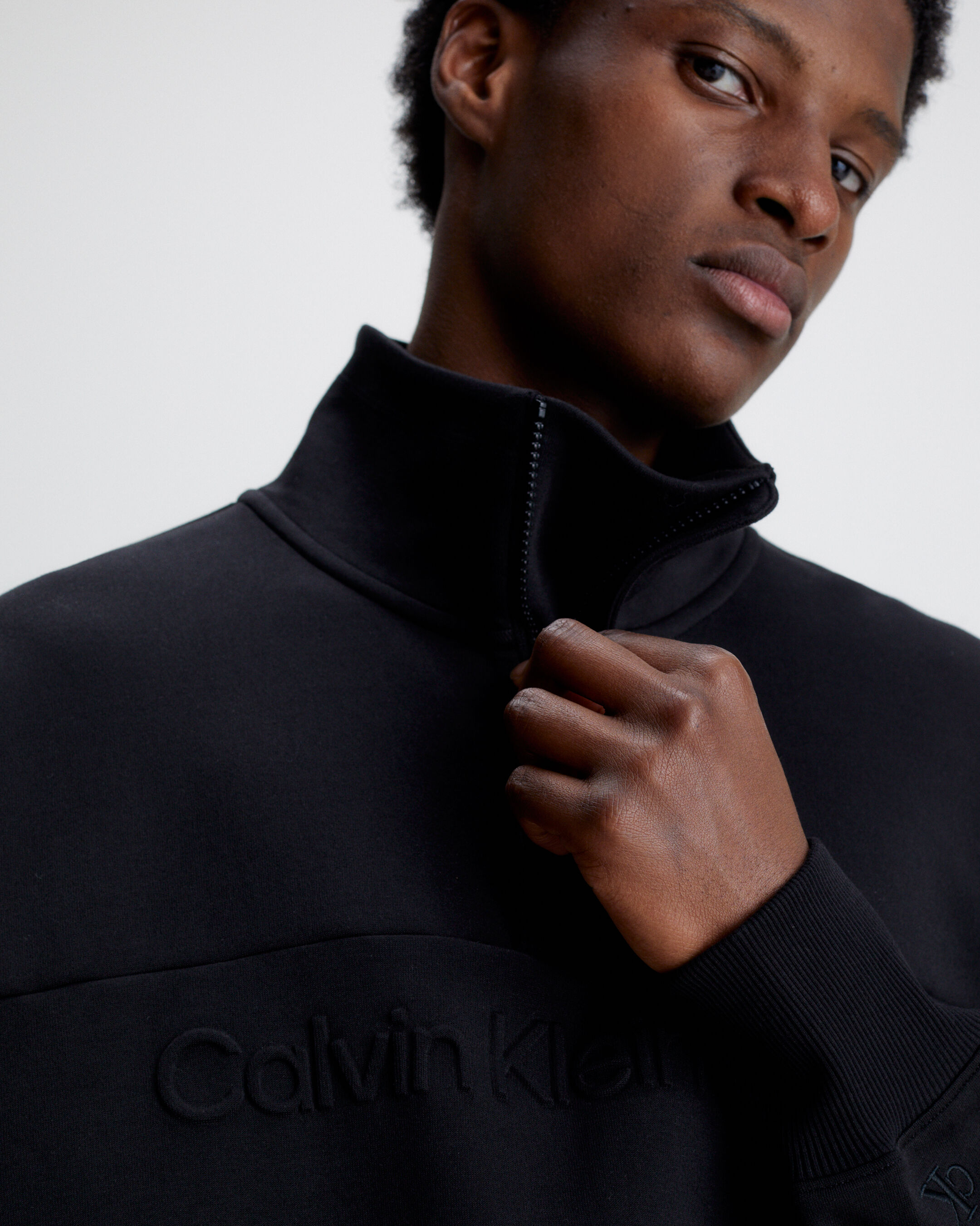 Calvin klein outlet high neck sweatshirt
