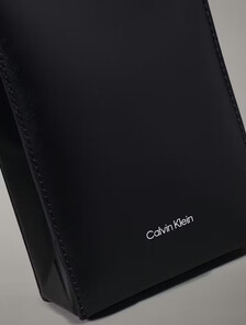 Line Mini Leather Crossbody Bag, Black, hi-res