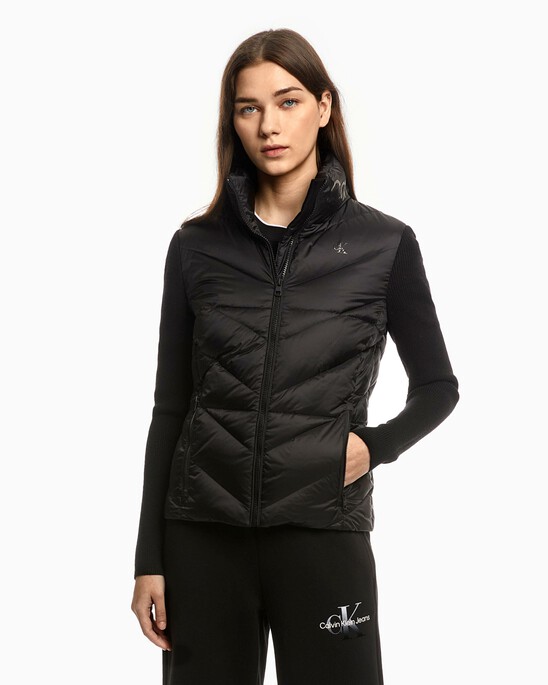 MIX MEDIA DOWN PUFFER JACKET