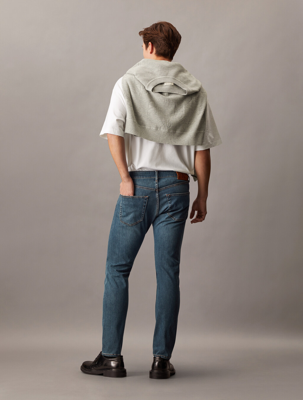A- MODERN TAPERDenim Dark, Denim Dark, hi-res