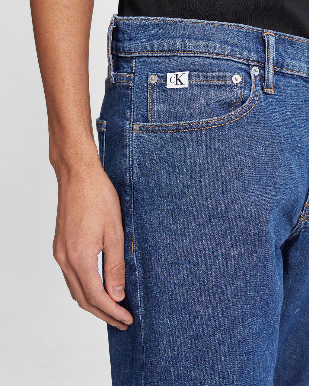 Sustainable Regular Denim Shorts, Denim Medium, hi-res