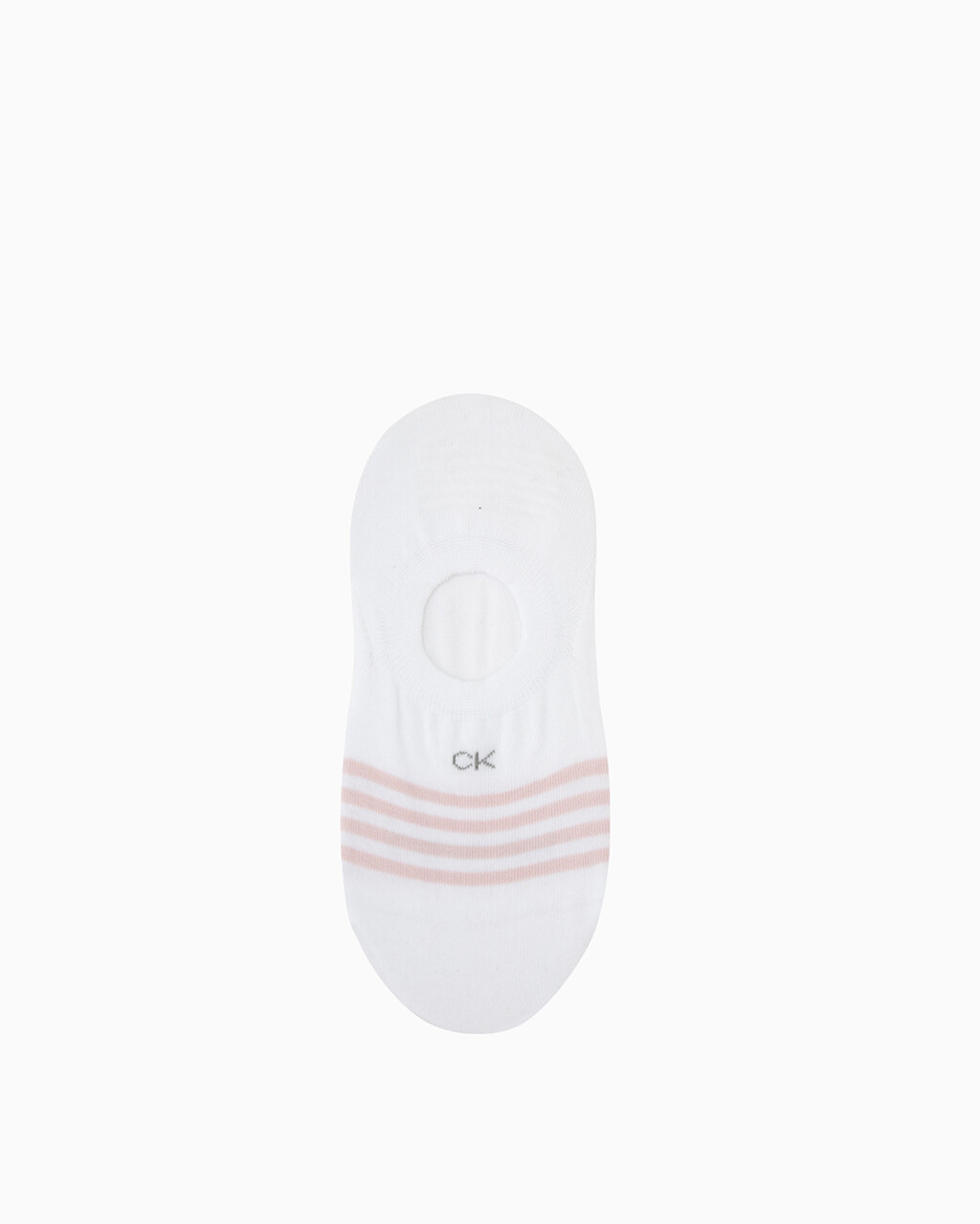 MONOGRAM LOGO 女士隱形襪, WHITE, hi-res