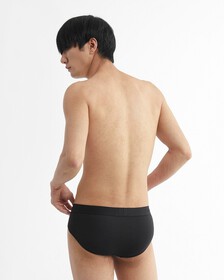 CK Black Ultra Soft Cashmere Hipster Briefs, Black, hi-res