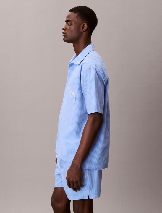 Cotton Crest Logo Pyjama Top