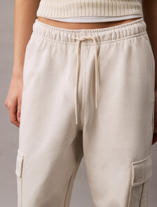 Relaxed Cargo Joggers, Tofu, hi-res