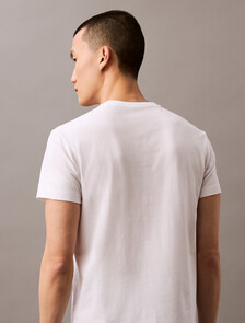 Classic Logo Blur Tee, Brilliant White, hi-res