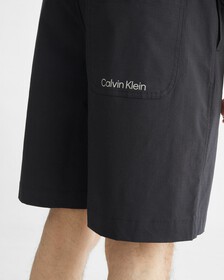 Water-Repellent Gym Shorts, BLACK BEAUTY, hi-res