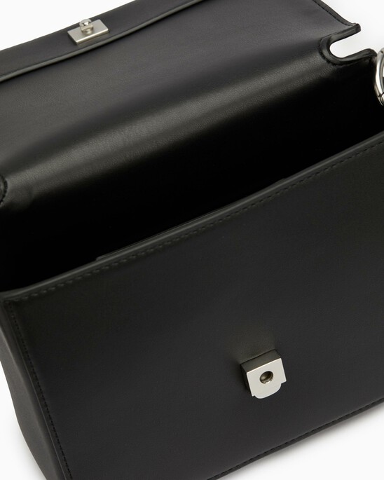 SCULPTED BOXY FLAP CROSSBODY