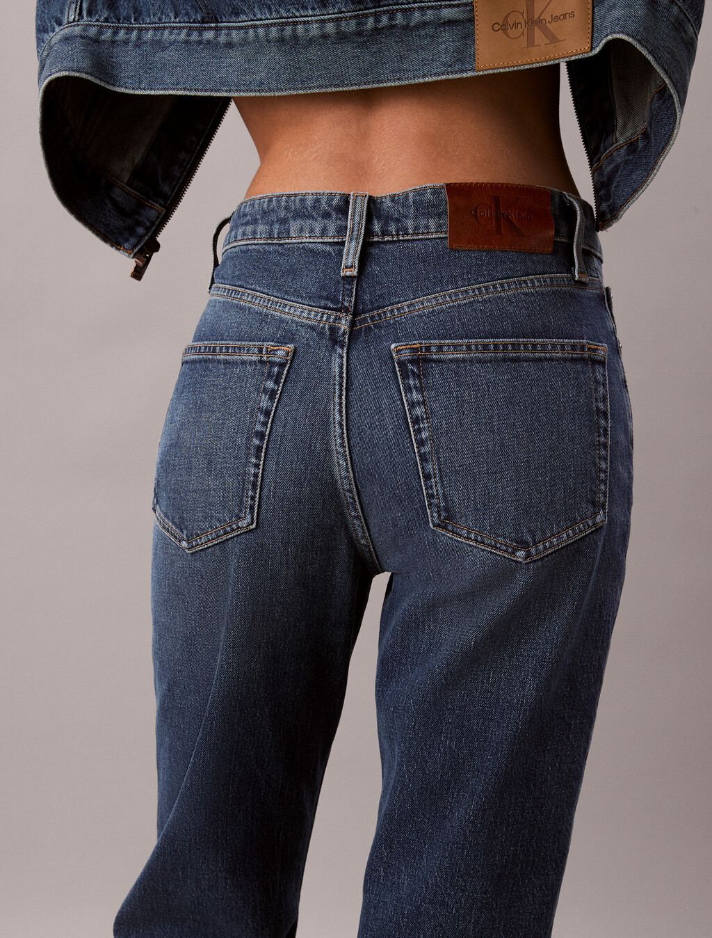 High Rise Straight Jeans, STANTON, hi-res