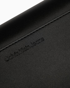 SCULPTED 鏈帶翻蓋掛肩袋, BLACK, hi-res