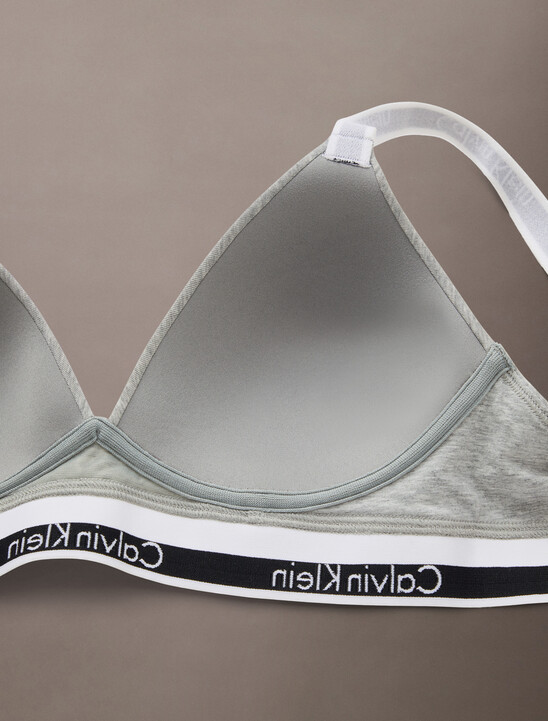 Icon Cotton Lightly Lined Plunge Bra