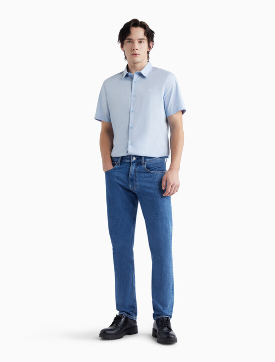 Tonal Monogram Short Sleeve Shirt
