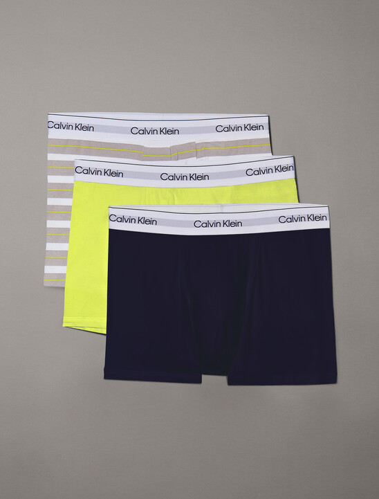 Icon Cotton Stretch Trunks 3 Pack