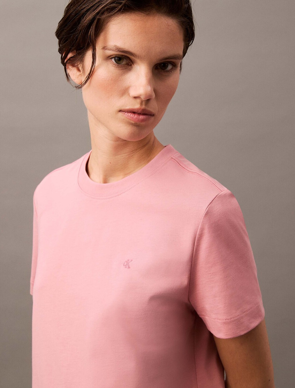 CLASSIC SLIM T 恤, Dusty Rose, hi-res