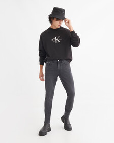 經典 MONOLOGO 衛衣, Ck Black, hi-res