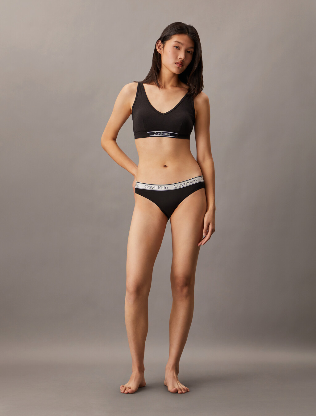 BIKINI 3PKBlck/ Cdr/ Nymp, Black/ Cedar/ Nymphs Thigh, hi-res