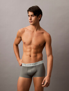 Brushed Microfiber Stretch Low Rise Trunk, Platinum Rust, hi-res