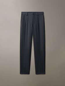 Wool Blend Elastic Classic Trouser, Castlerock, hi-res