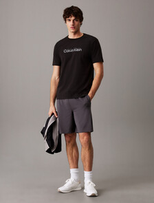 Essentials Short Sleeve Tee, Black, hi-res