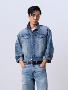 Jung Kook for Calvin Klein 90s 牛仔外套, REBEL, hi-res
