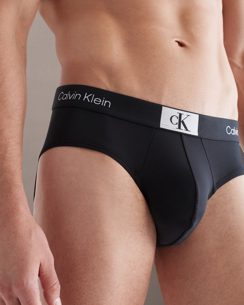 Calvin Klein 1996 Micro Hipster Brief, Black, hi-res