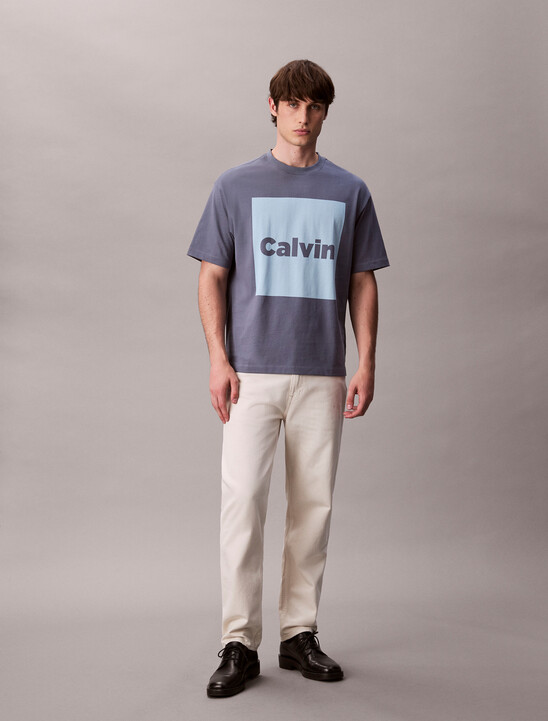Logo Box Graphic Relaxed T-Shirt