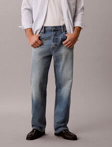 Eco Cool 90 年代直筒牛仔褲, JOYCE BLUE, hi-res