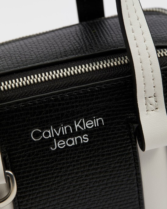 COLOR BLOCK WALLET BAG WITH HANDLE