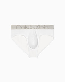 EMBOSSED ICON COTTON HIPSTER BRIEFS, Classic White, hi-res