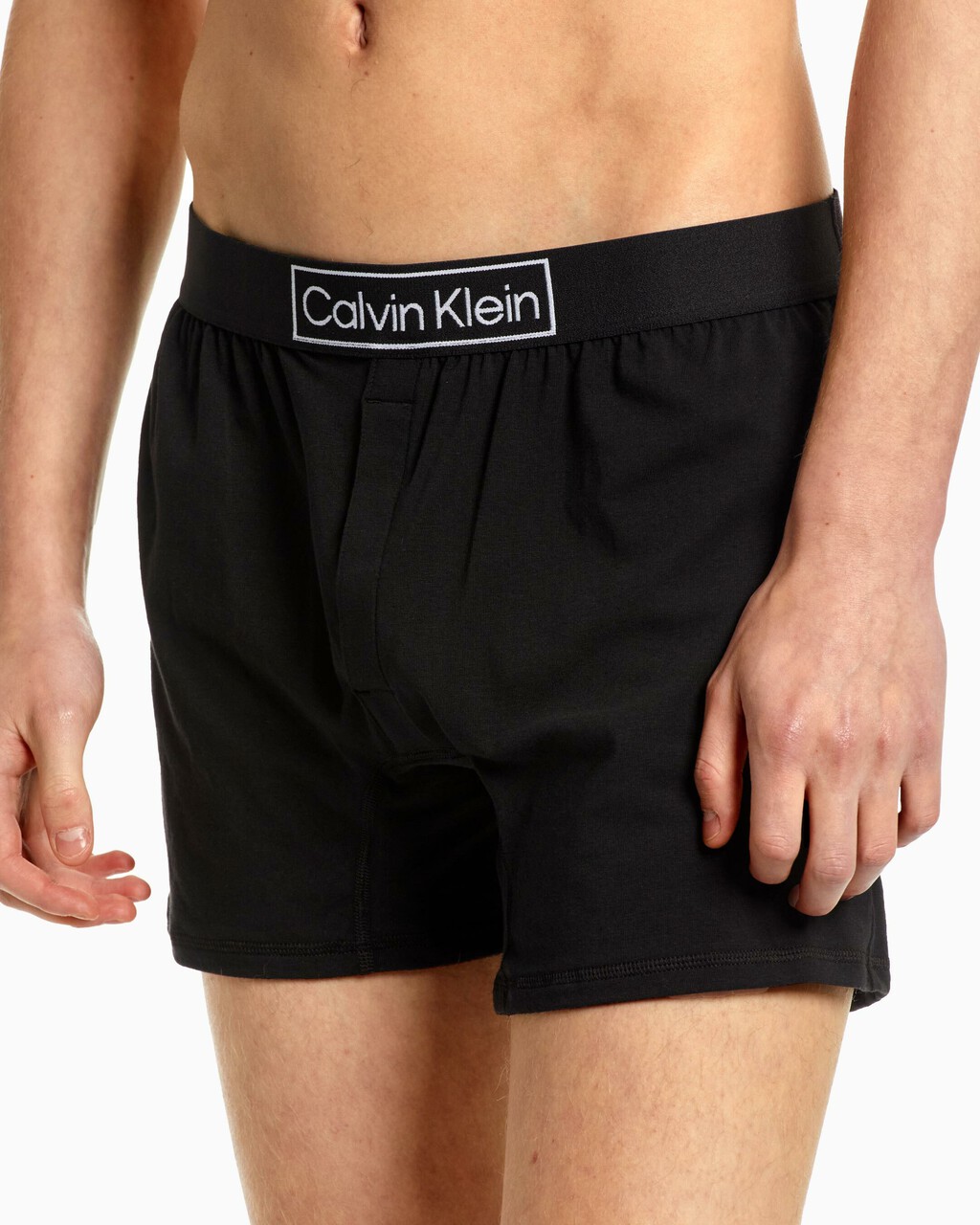 REIMAGINED HERITAGE SLIM BOXER, Black, hi-res