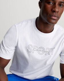 Logo Gym T-Shirt, BRILLIANT WHITE, hi-res