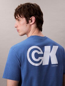 Sport Monogram Graphic Logo T-Shirt, Royal Lagoon, hi-res