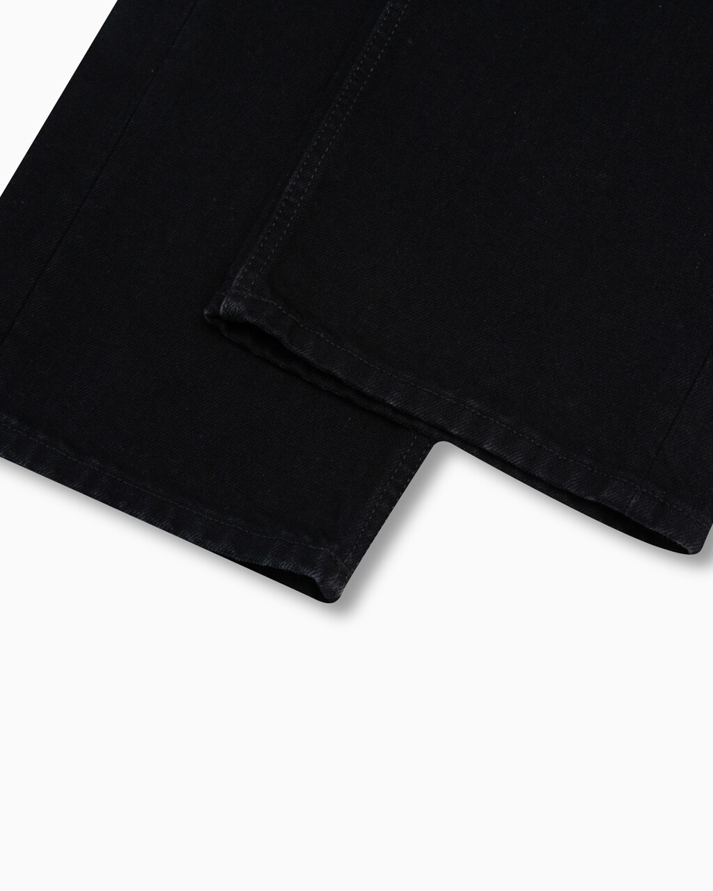 Recycled Cotton 90s Straight Workwear Pants, WASHED BLACK, hi-res