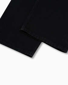 Recycled Cotton 90s Straight Workwear Pants, WASHED BLACK, hi-res