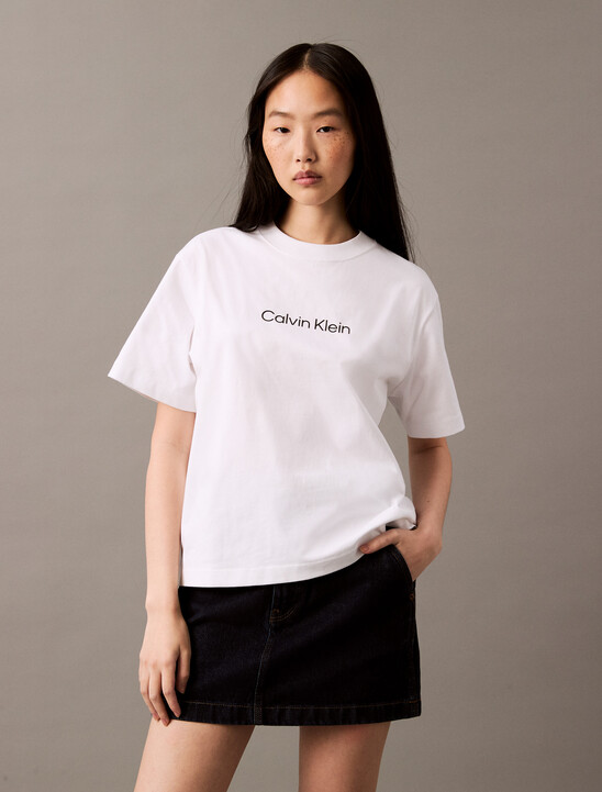 Relaxed Standard Logo Crewneck Tee
