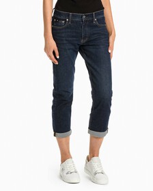 CKJ CNY CAPSULE 中腰男友牛仔褲, Psa Dark Blue, hi-res