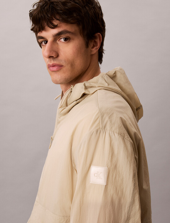 Lightweight Packable Nylon Windbreaker
