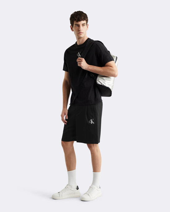 Cooling Pleated Sweat Shorts