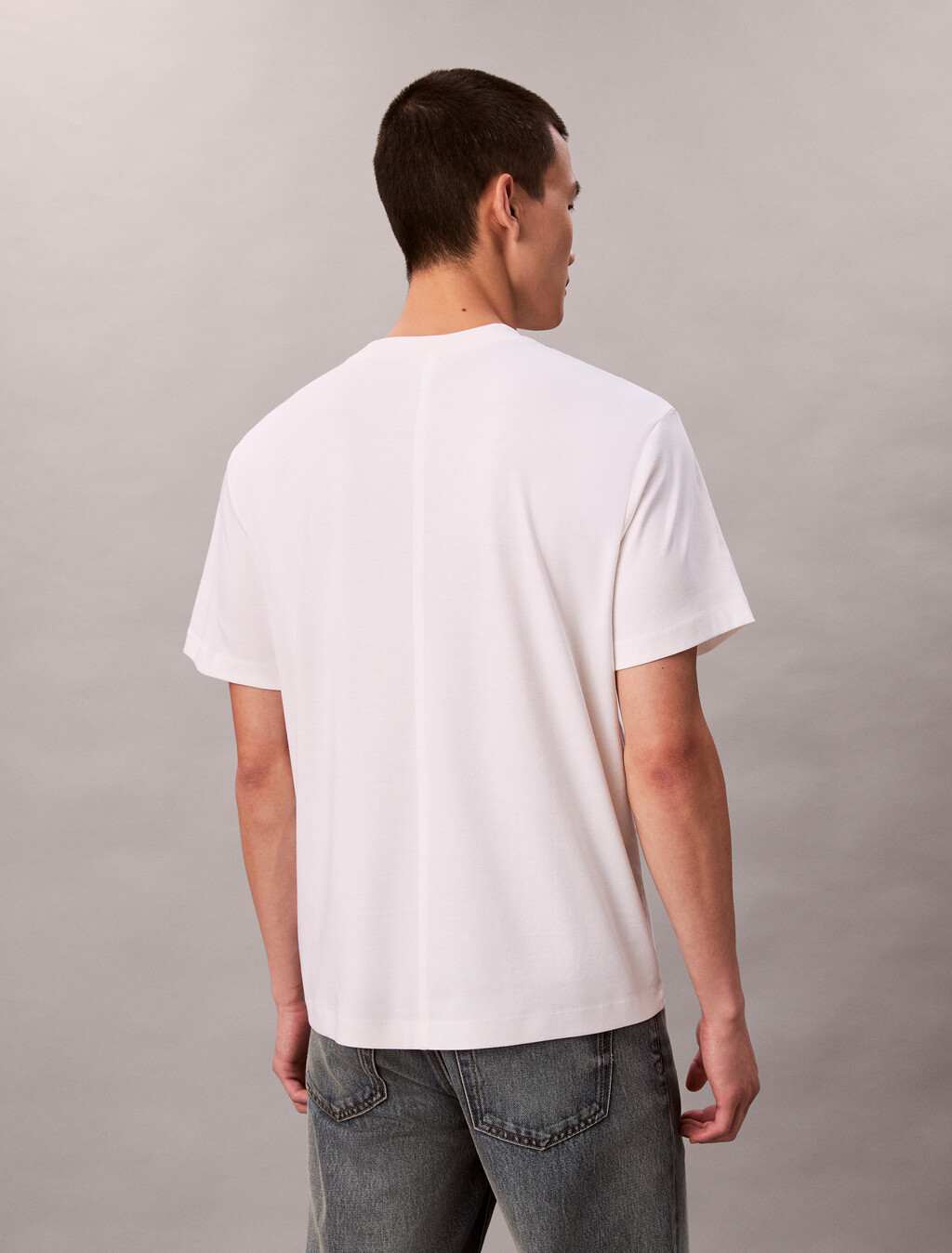 Easy Premium Matchbox Tee, Bright White, hi-res