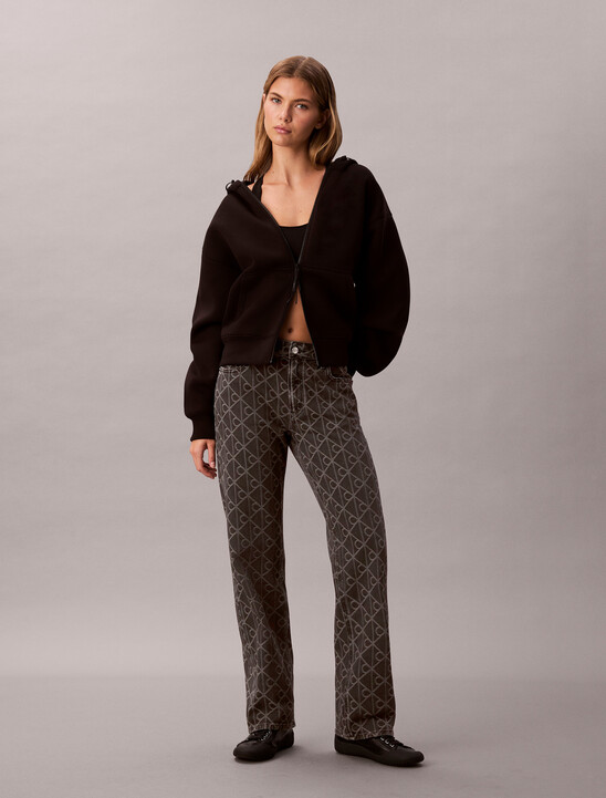 SGNTR 90s STRGHT BLCBLACK EMBLEM