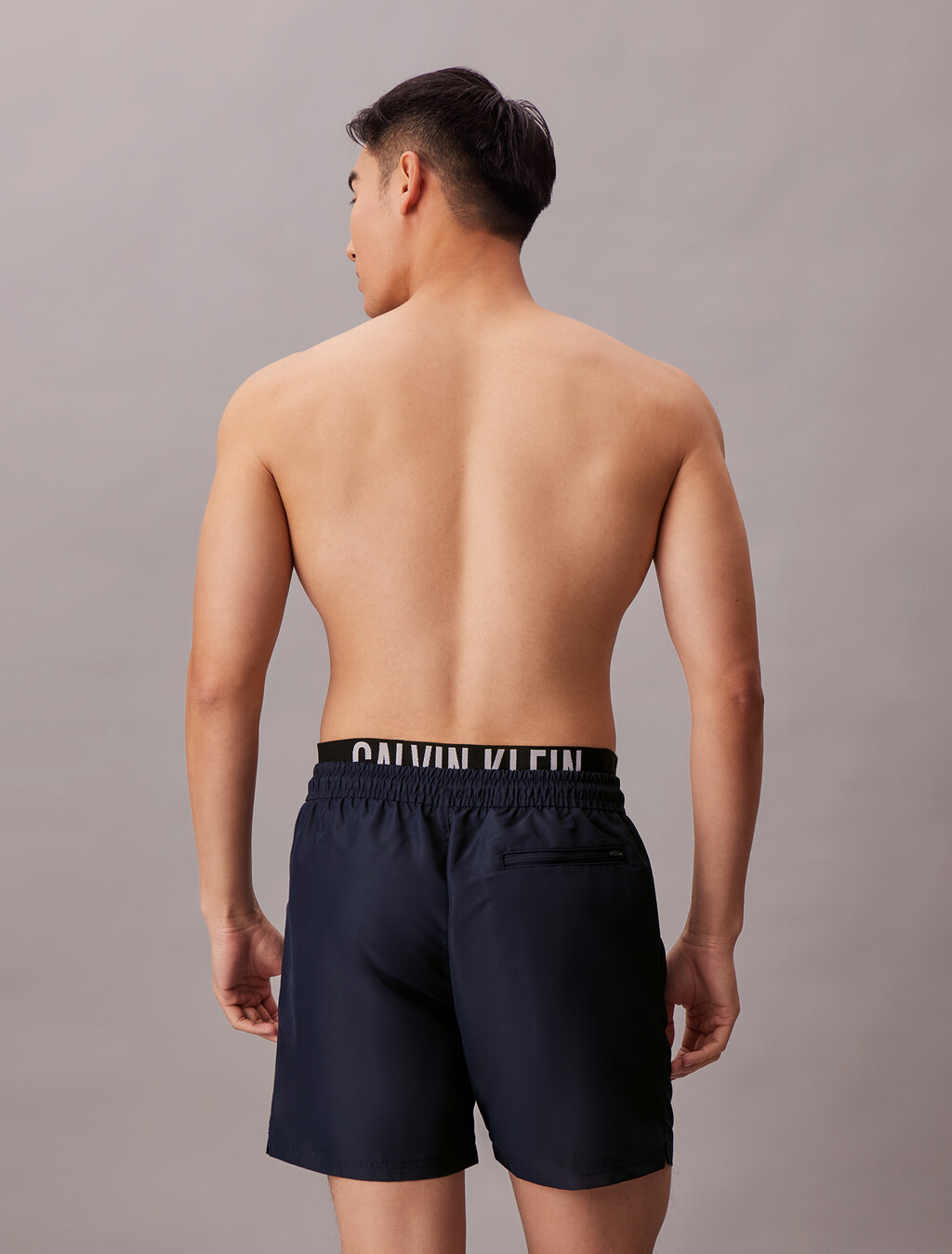 中長款抽繩泳裝短褲, Shoreline, hi-res