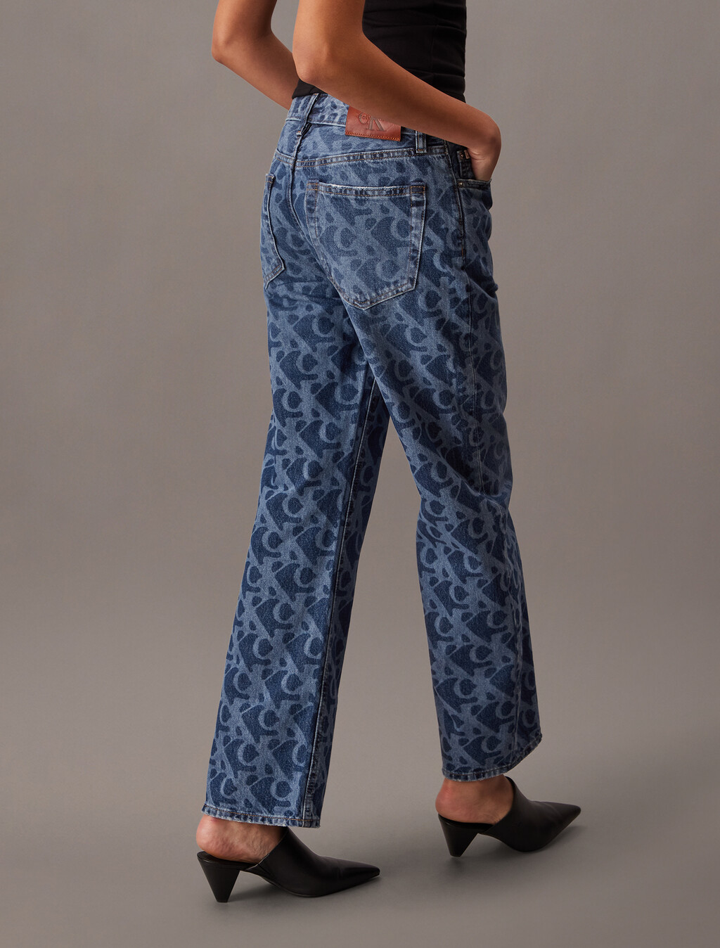 Signature 90s Straight CK Jeans, CK OCEAN BLUE, hi-res